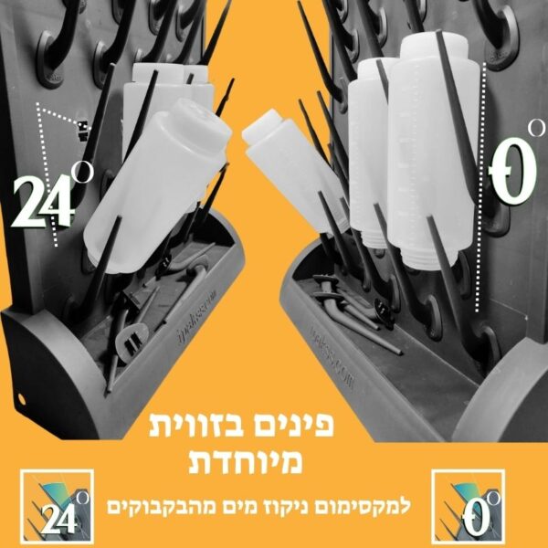 ⁦לוח ייבוש 32 פינים מידה L⁩ – תמונה ⁦3⁩